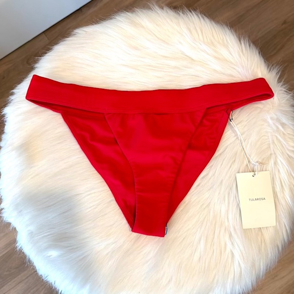 Tularosa Santiago Bikini Bottom in Red - Medium (NWT) - Picture 4 of 10